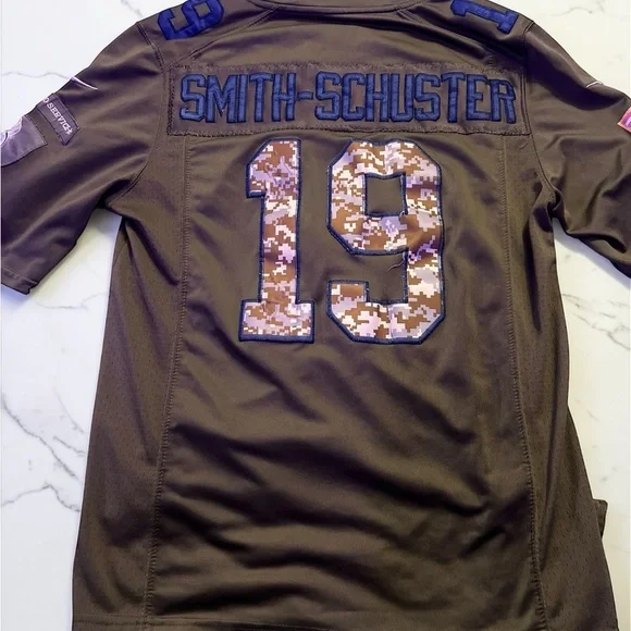 Smith-Schuster Brown Nike Steelers Jersey - Picture 2 of 2